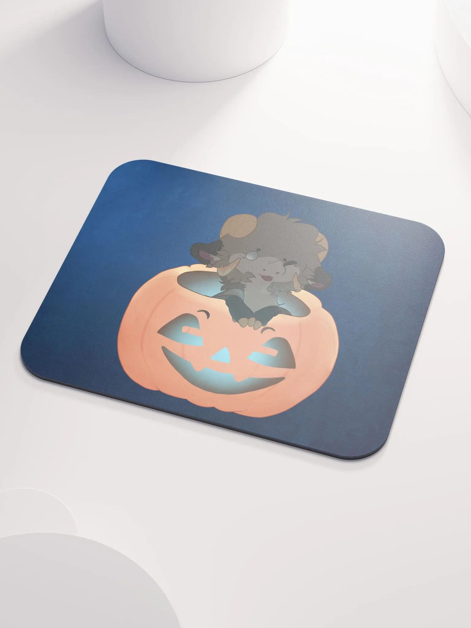 Halloween Pumpkin Mouse Pad product image (3)
