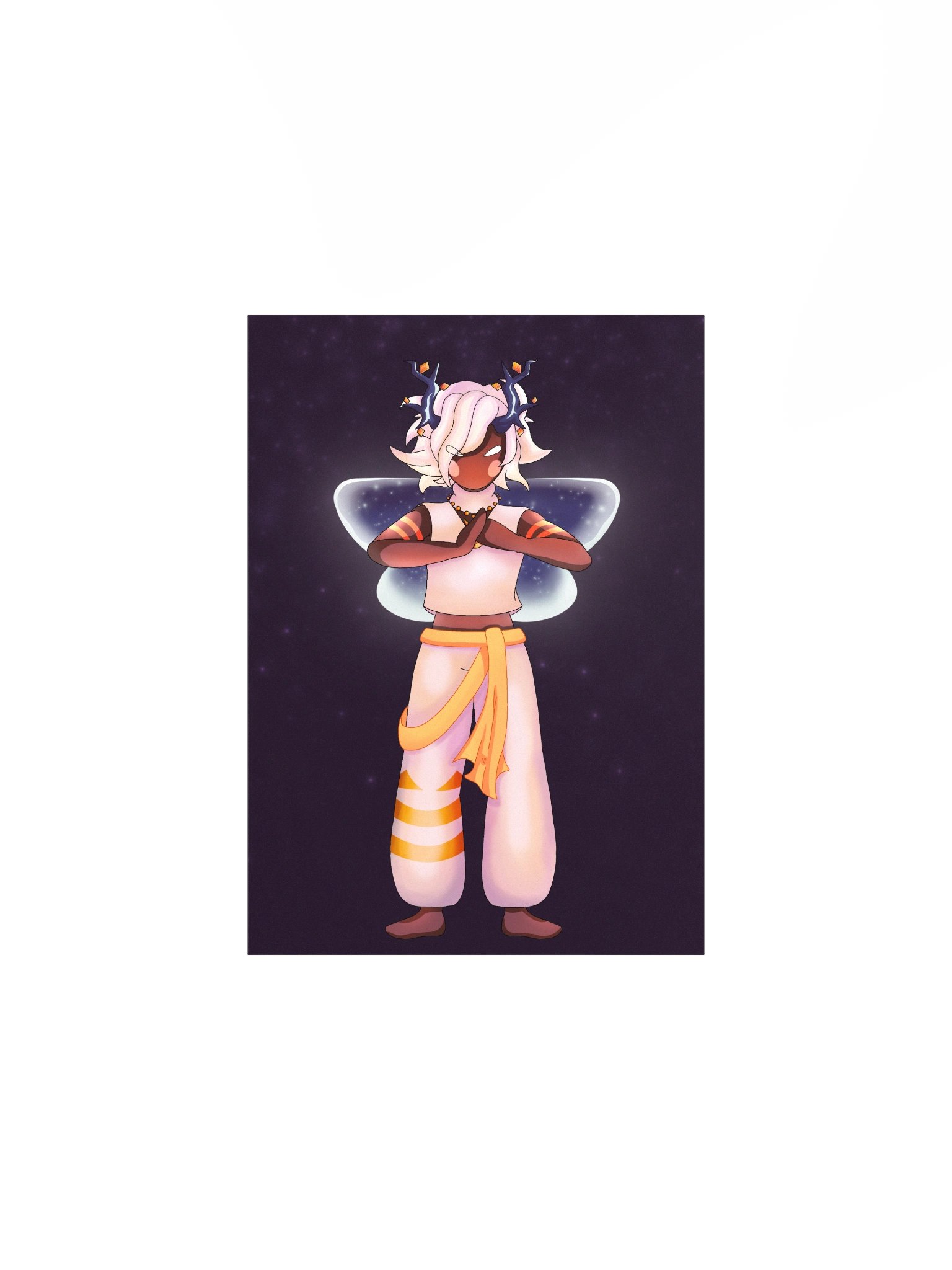 Celestial Guardian Matte Poster product image (1)