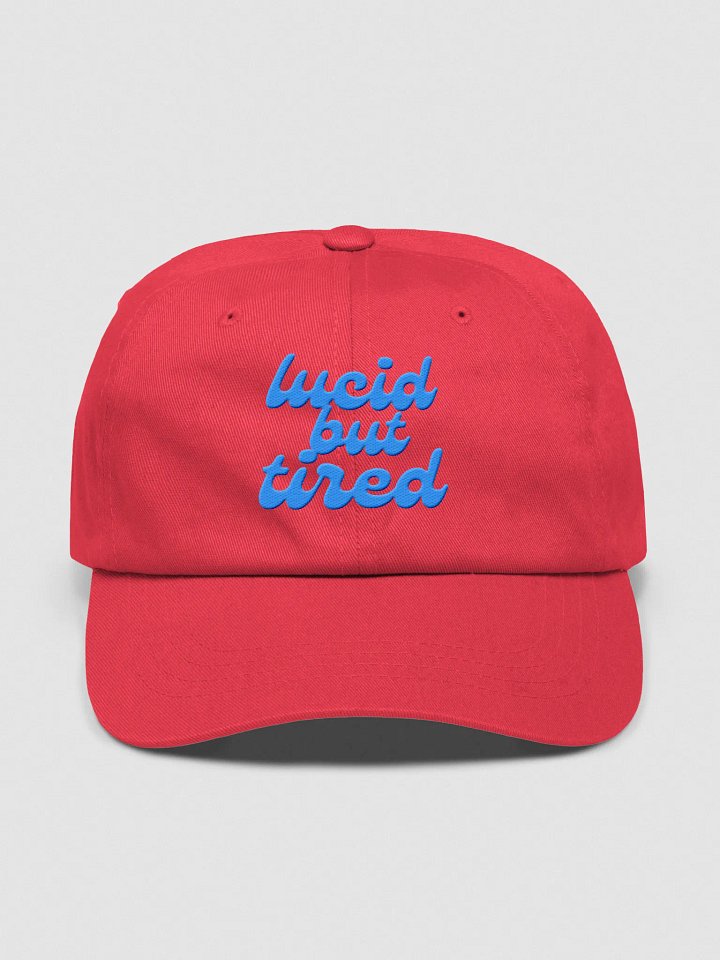 Lucid but Tired Embroidered Hat product image (1)