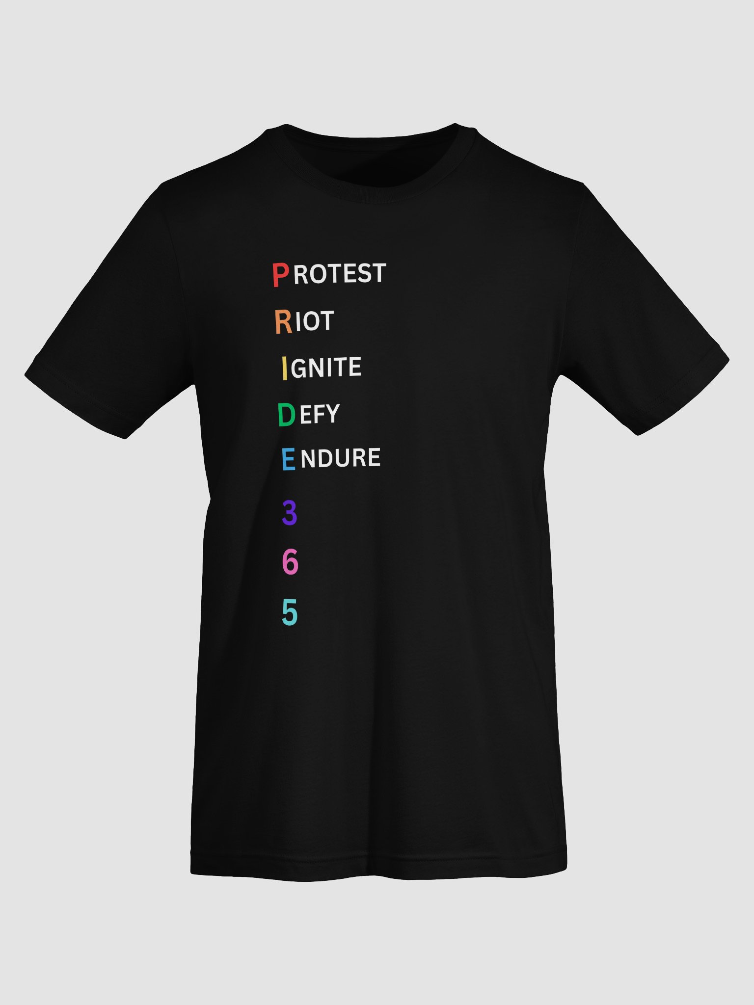 Pride 365 (protest, riot, ignite, endure) Tee product image (39)