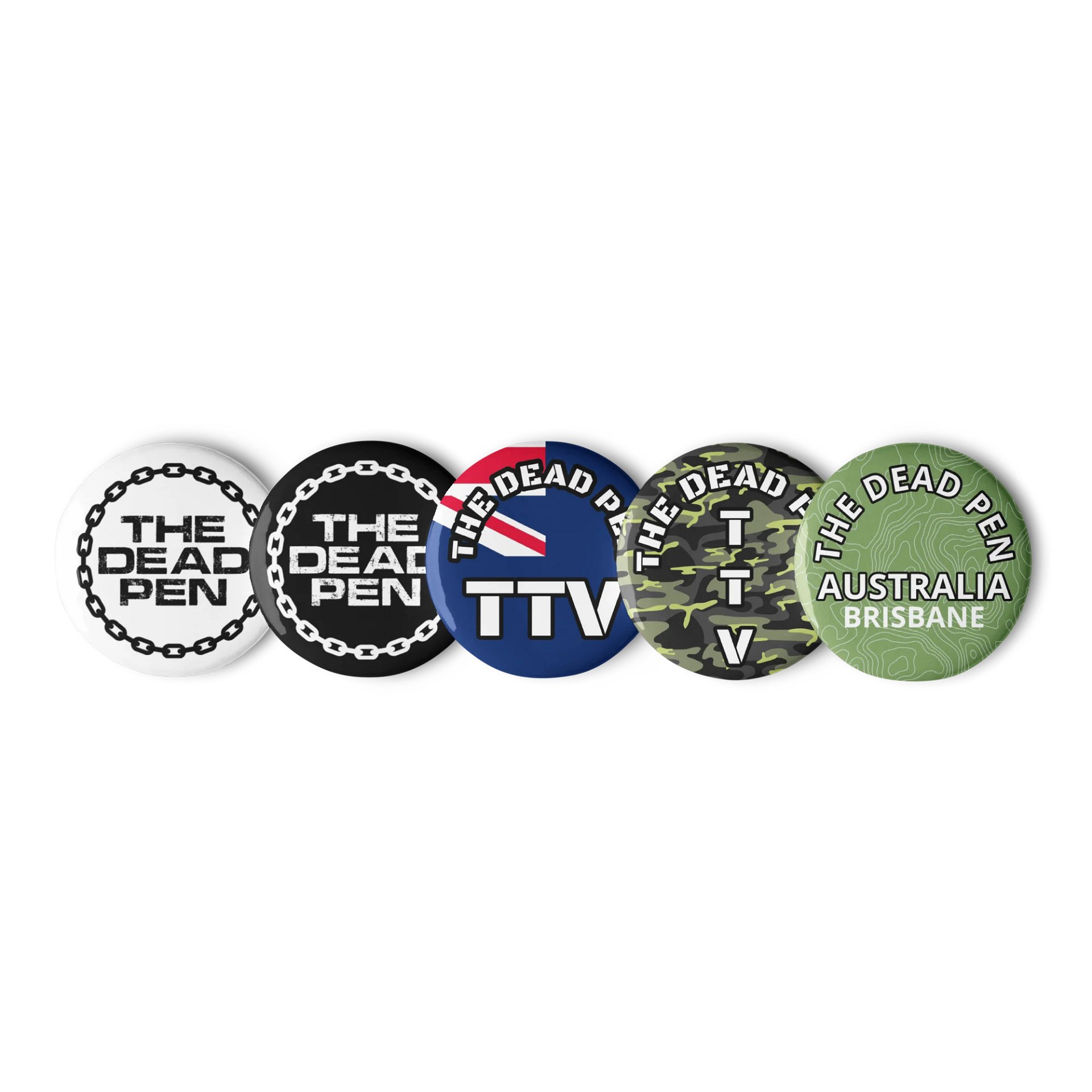 The Dead Pen Pin Buttons product image (1)