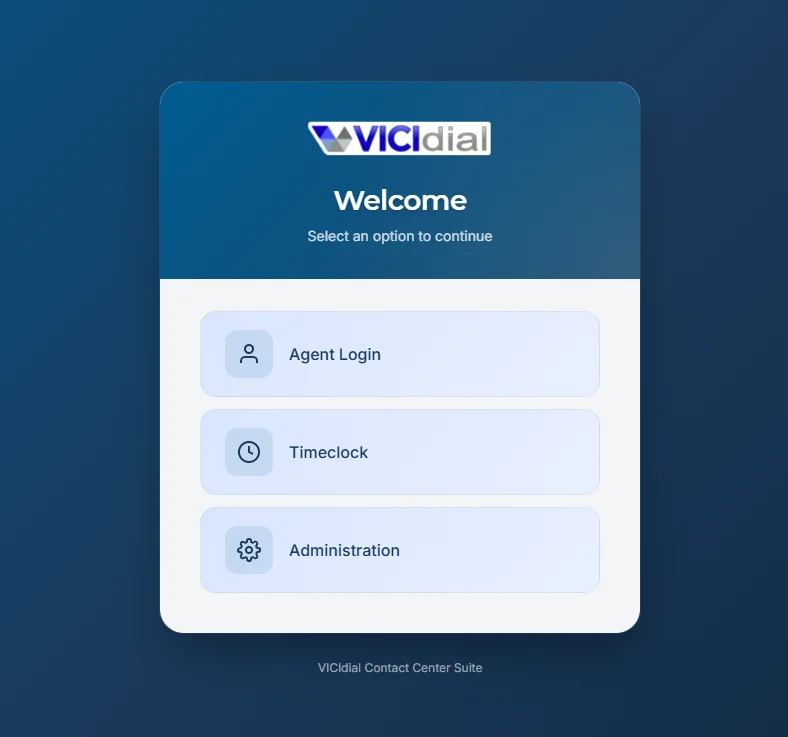 Vicidial Agent Theme /Custom realtime repotrs and Custom Welcome Page product image (4)