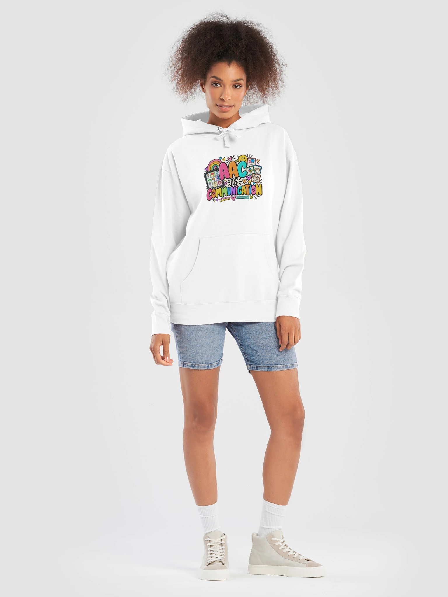 AAC Is Communication Hoodie (POD Ready) product image (25)