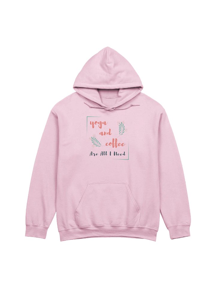 Yoga and Coffee Hoodie - Minimalist Comfort Wear product image (1)
