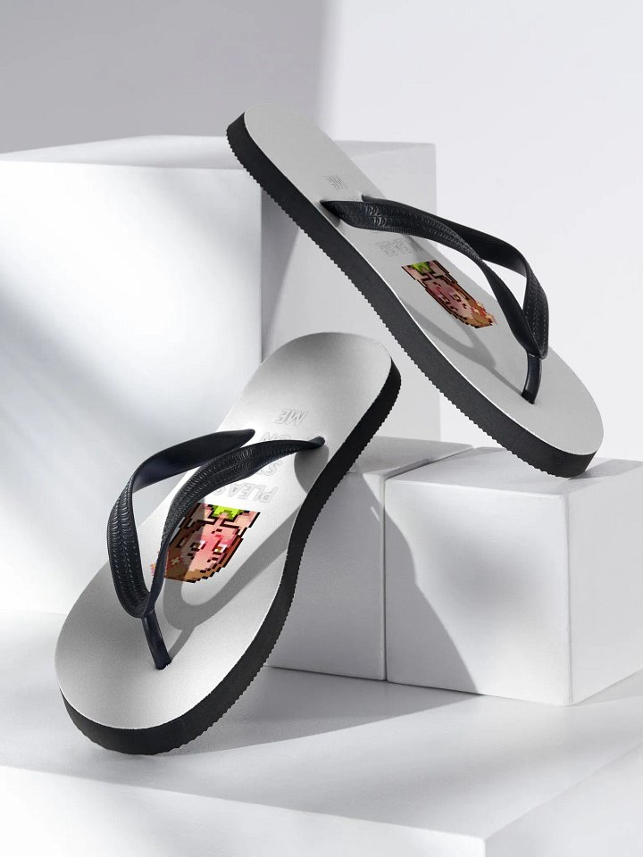 Please Step On Me Flip-Flops product image (2)