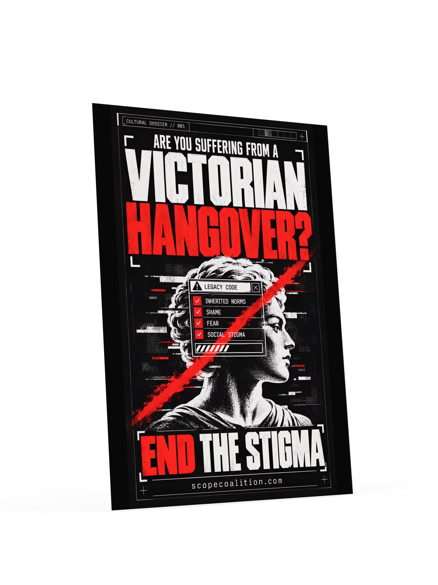 "The Victorian Hangover" Civic Broadside Art Poster (Multiple Sizes) product image (4)