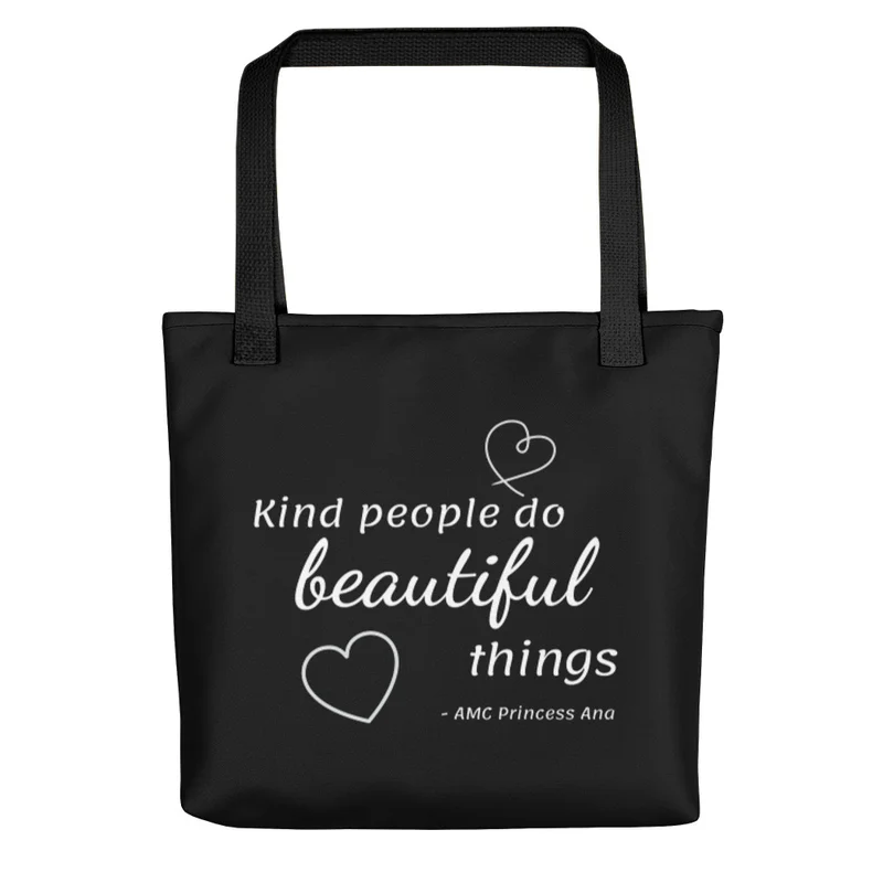 Kind people... TOTE - Black product image (1)