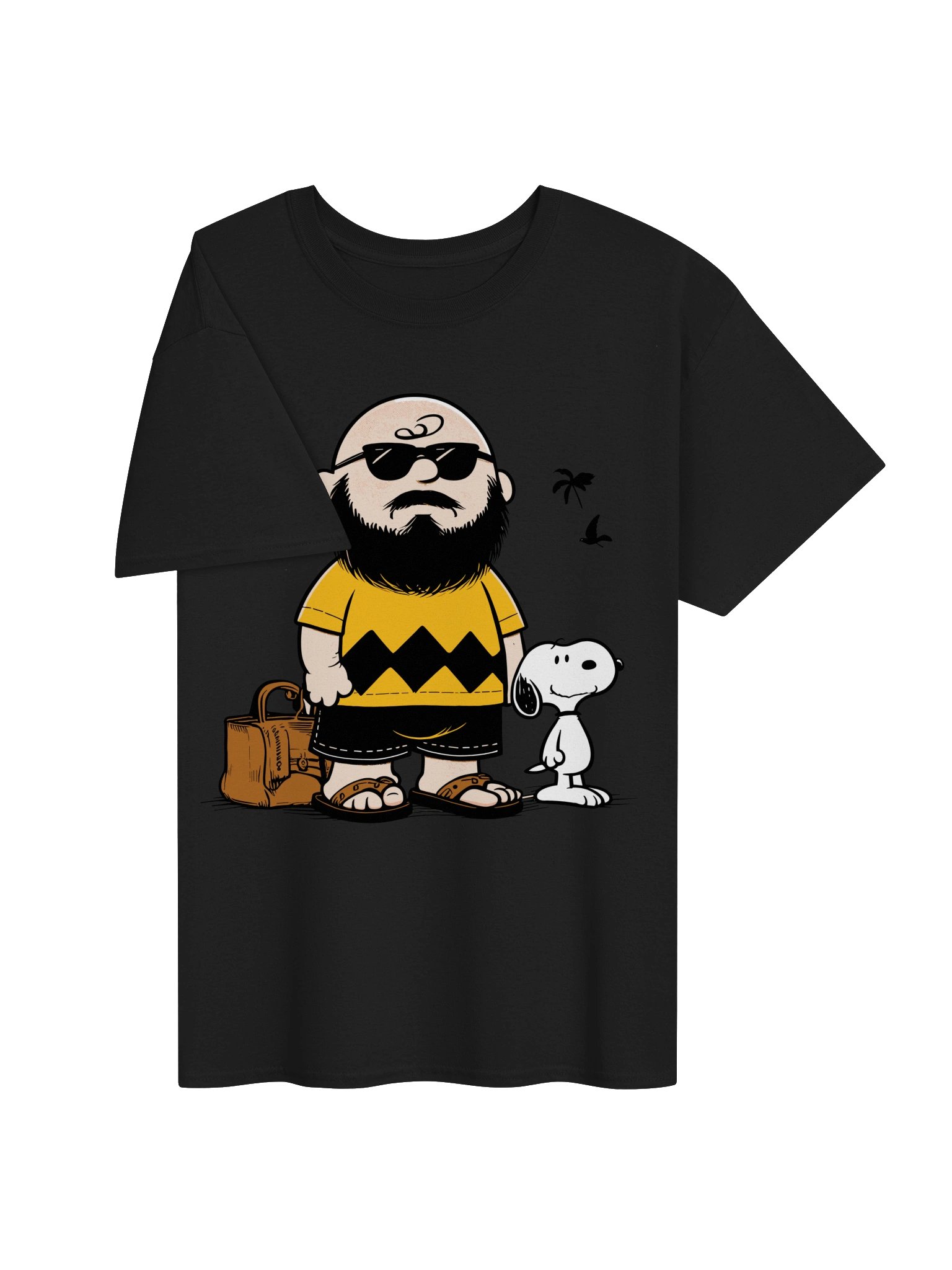 Vintage Retro Cartoon T-Shirt, Funny Classic Character Graphic Tee, Nostalgic Casual Shirt product image (3)
