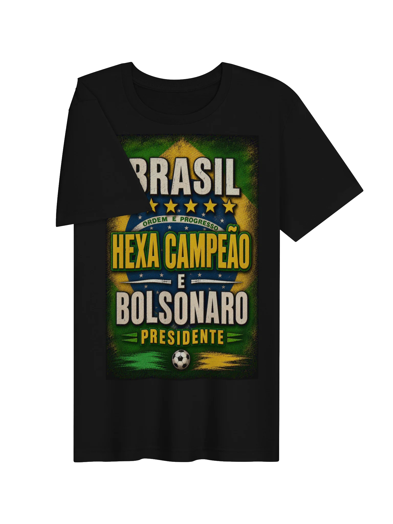 Brasil Hexa Campeão Soccer Tee product image (29)