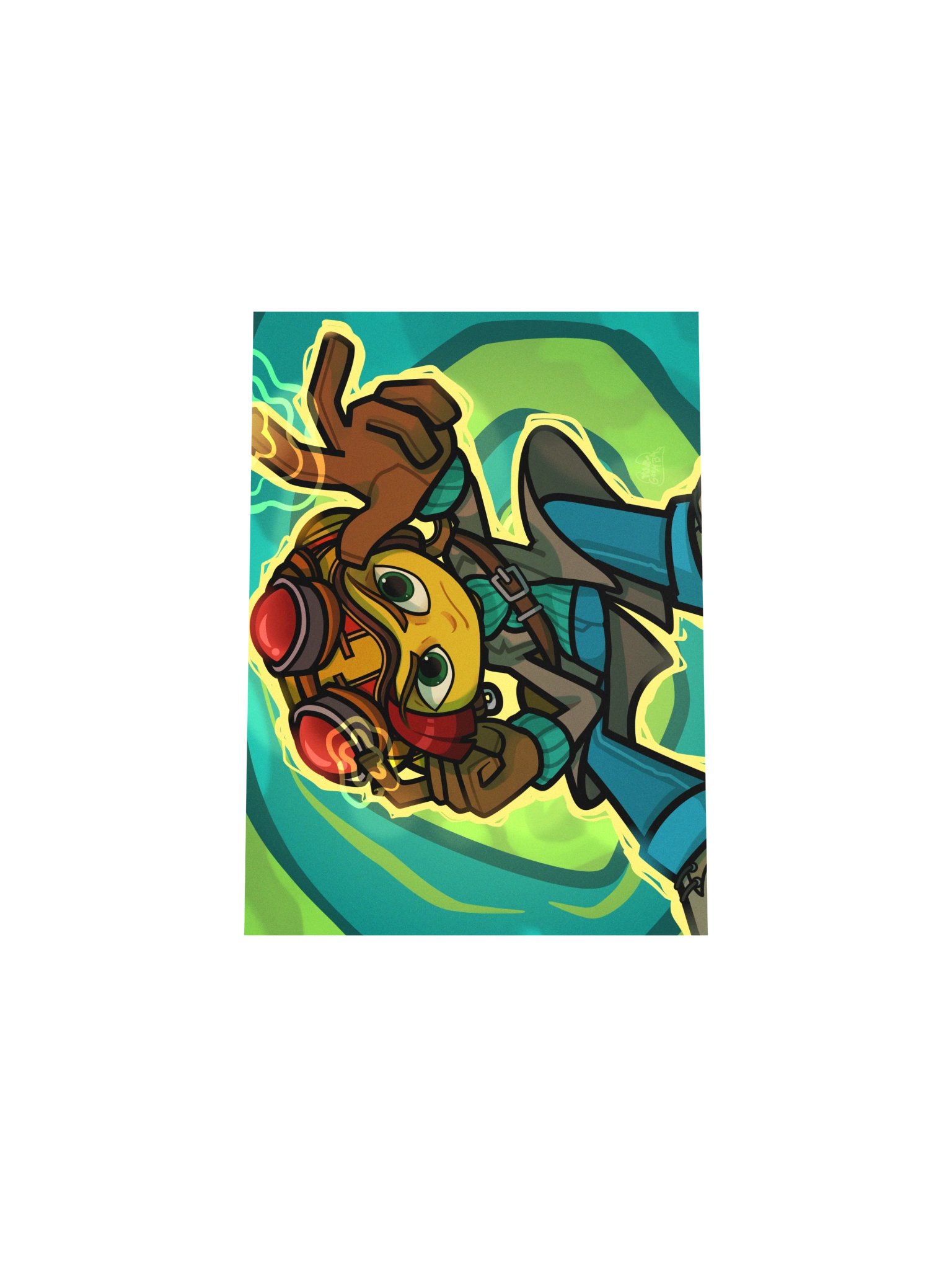 He is a Psychonaut - Print product image (4)