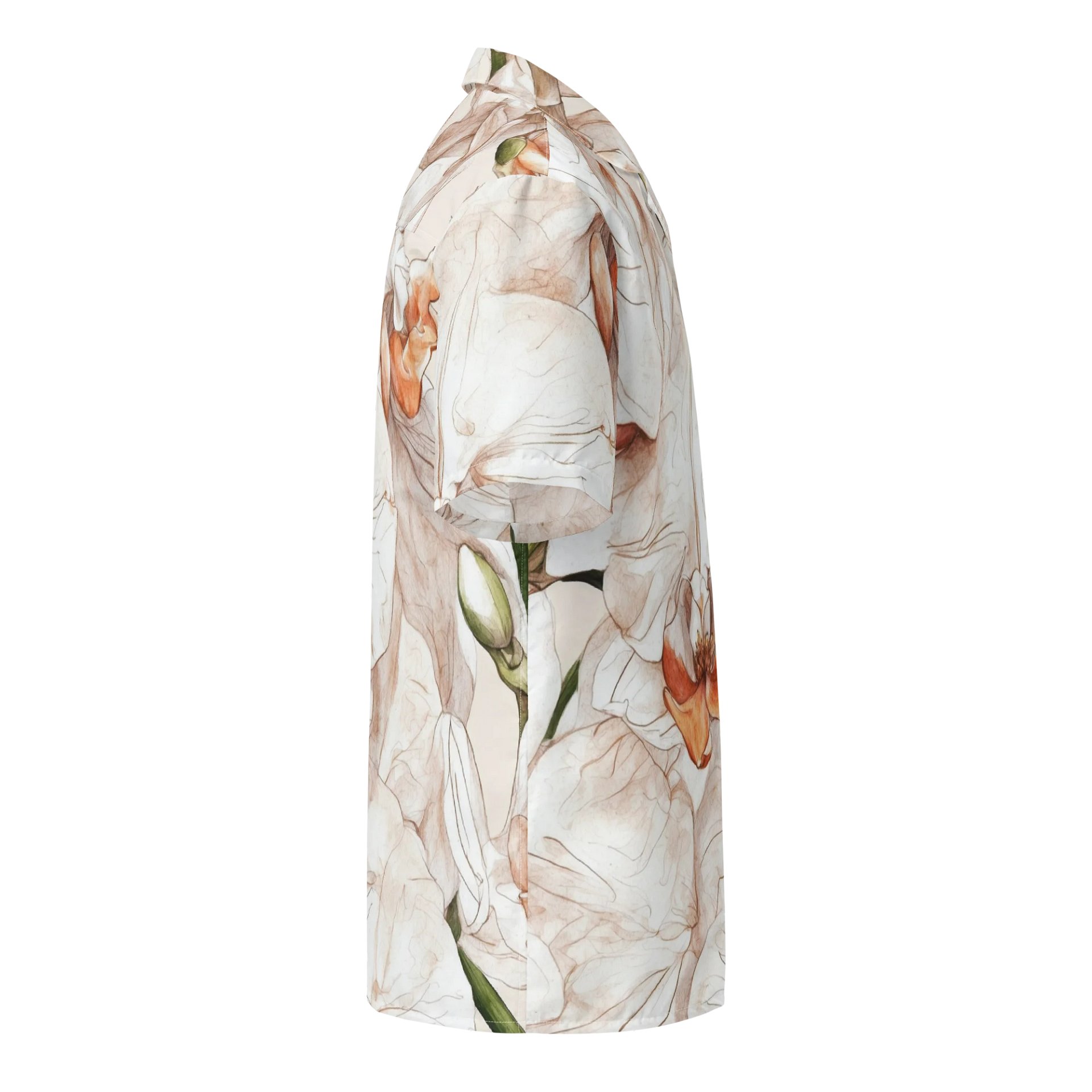 Tropical Blossom Breeze Hawaiian Shirt product image (4)