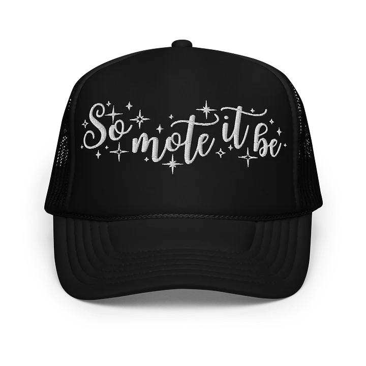 So Mote It Be Trucker Hat - Dark product image (1)