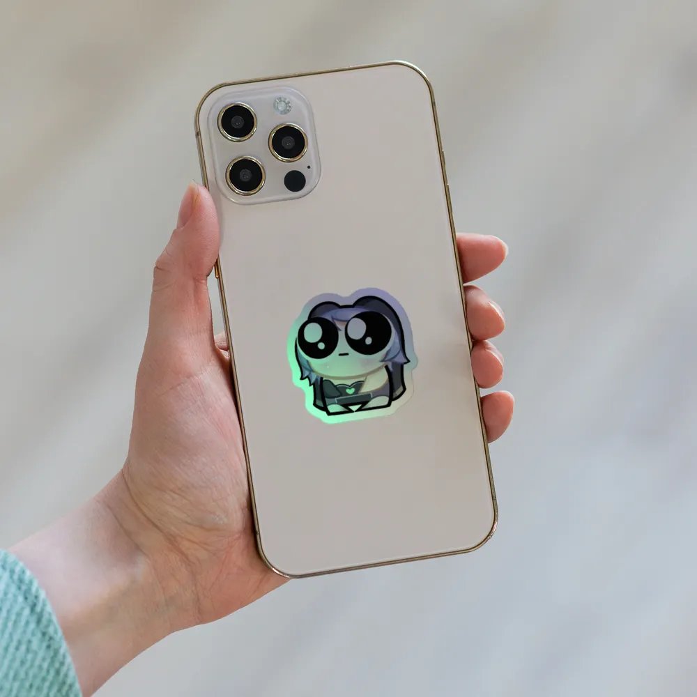 Lucca Pwease Holographic Sticker product image (6)