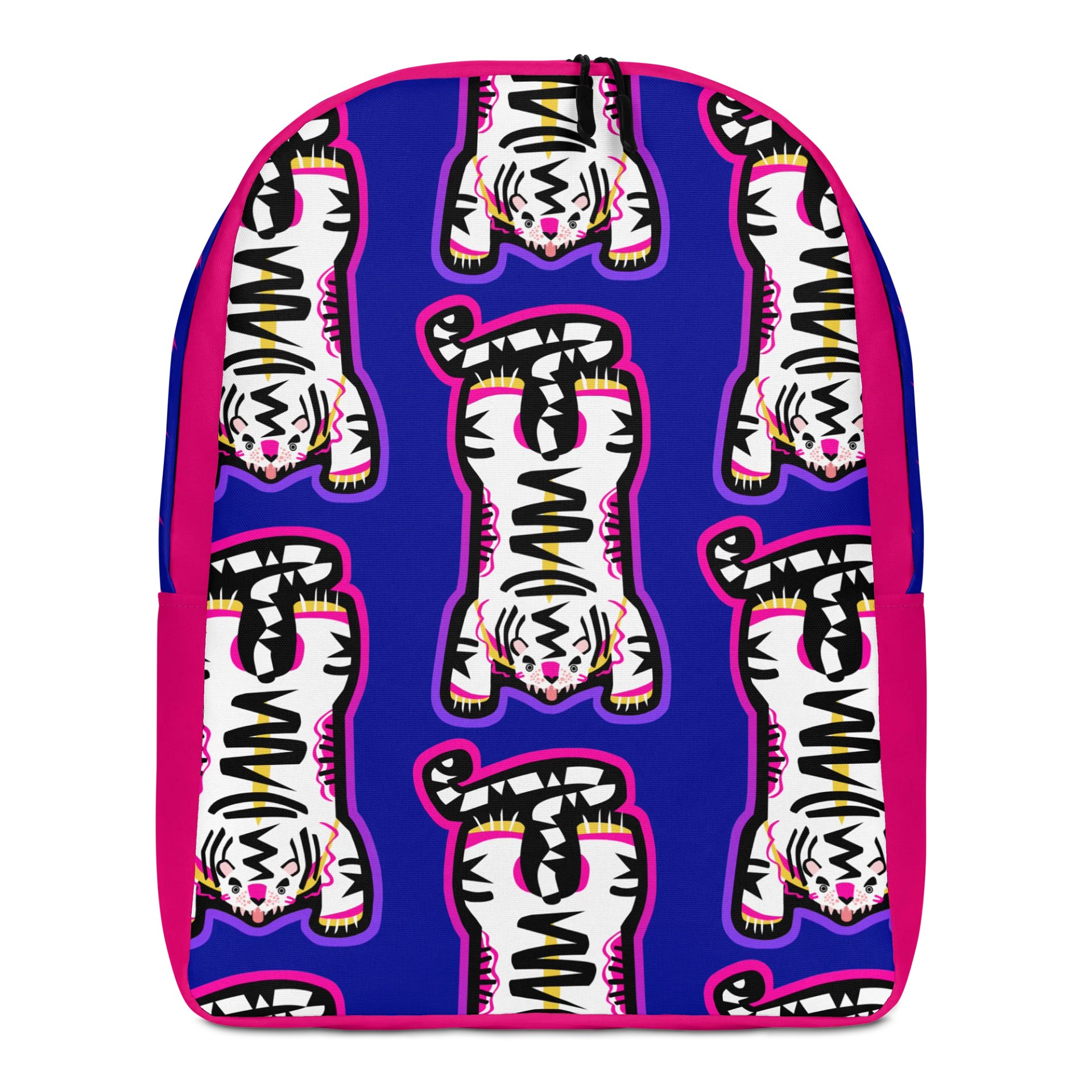 Pink & White Tiger Backpack product image (3)