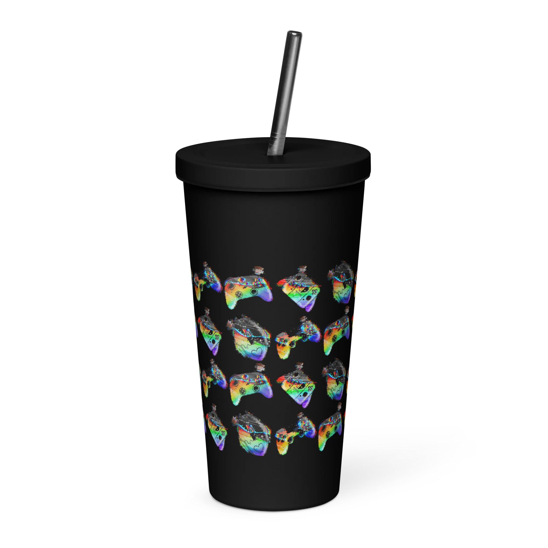 Glitched Controller Insulated Tumbler product image (1)