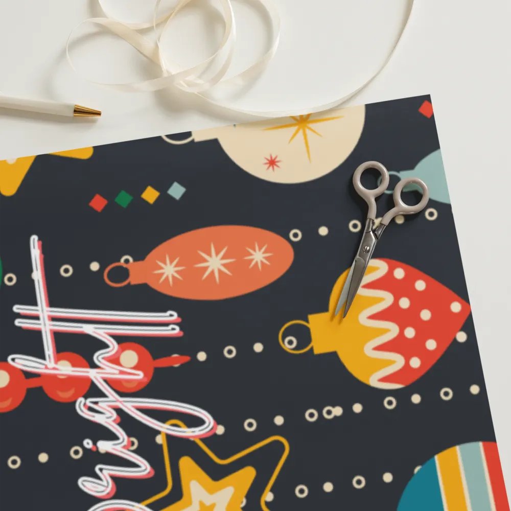 Merry & Bright Wrapping paper product image (11)