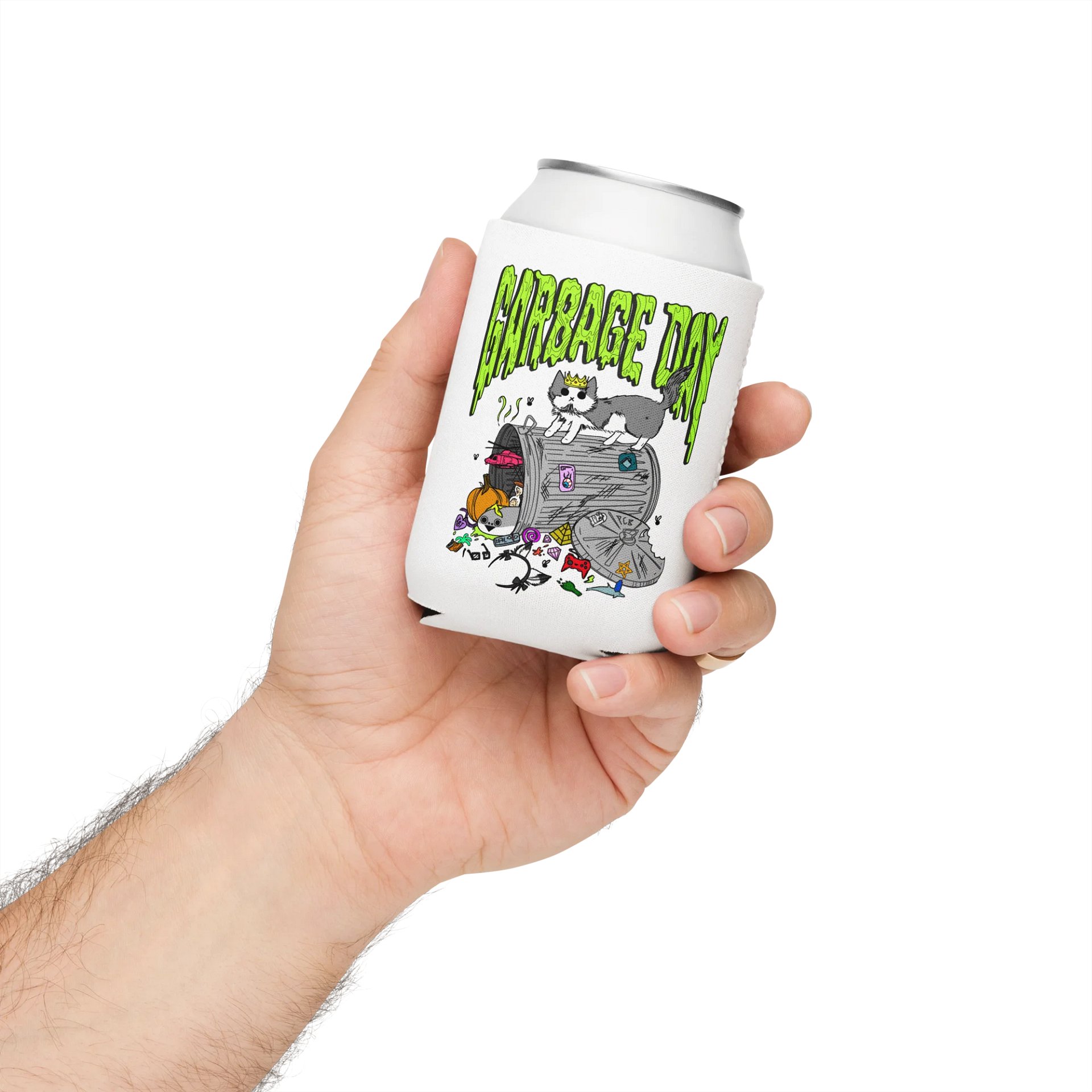 garbage day oozie koozie product image (3)