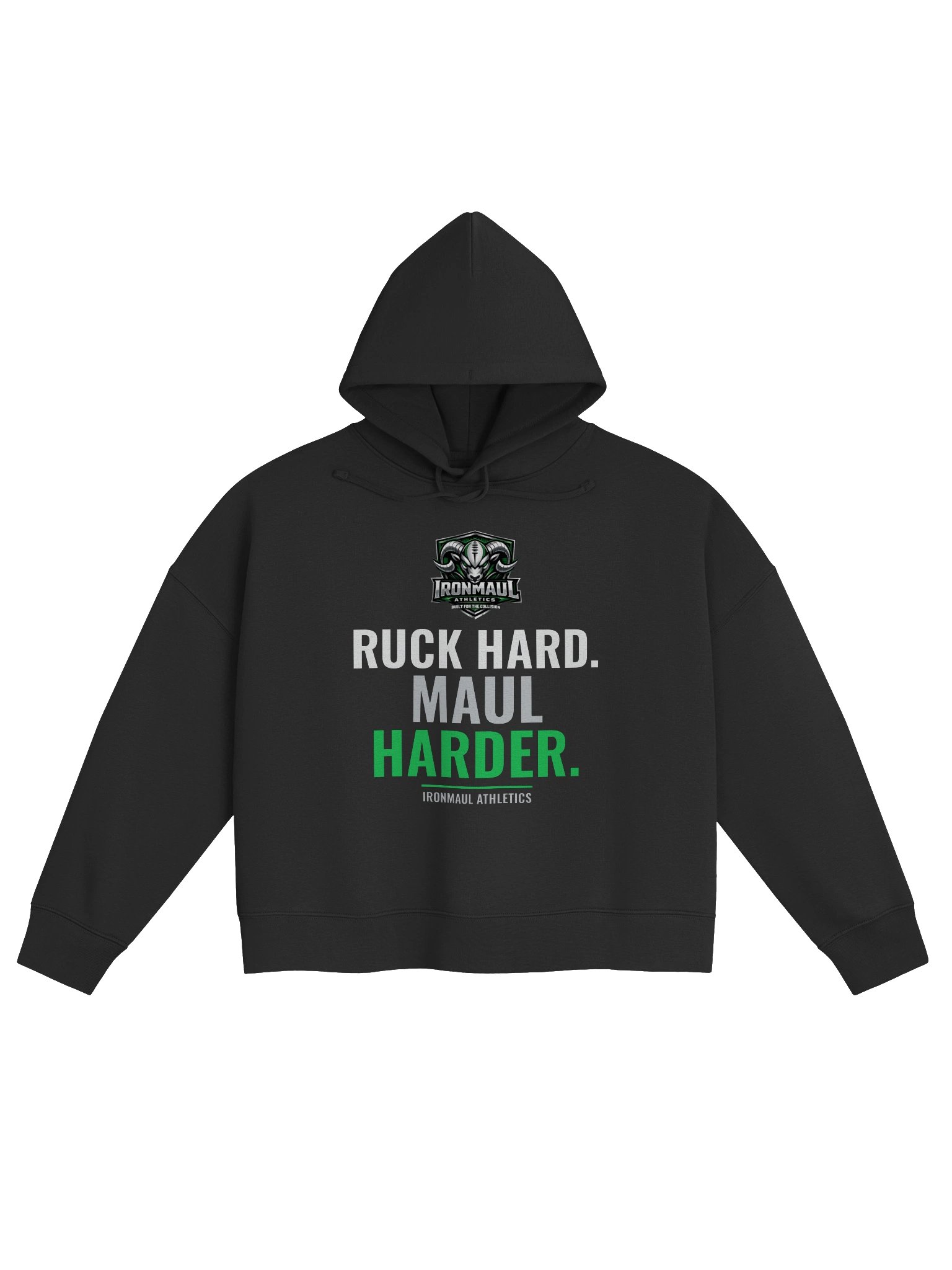 Ruck Hard Maul Harder Women's Hoodie product image (1)