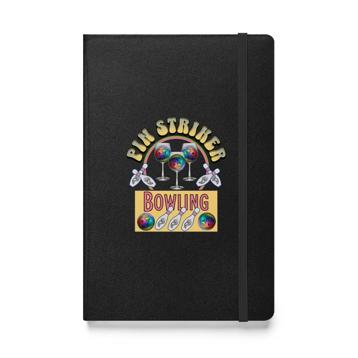 Pin Striker Bowling Hardcover Journal product image (1)