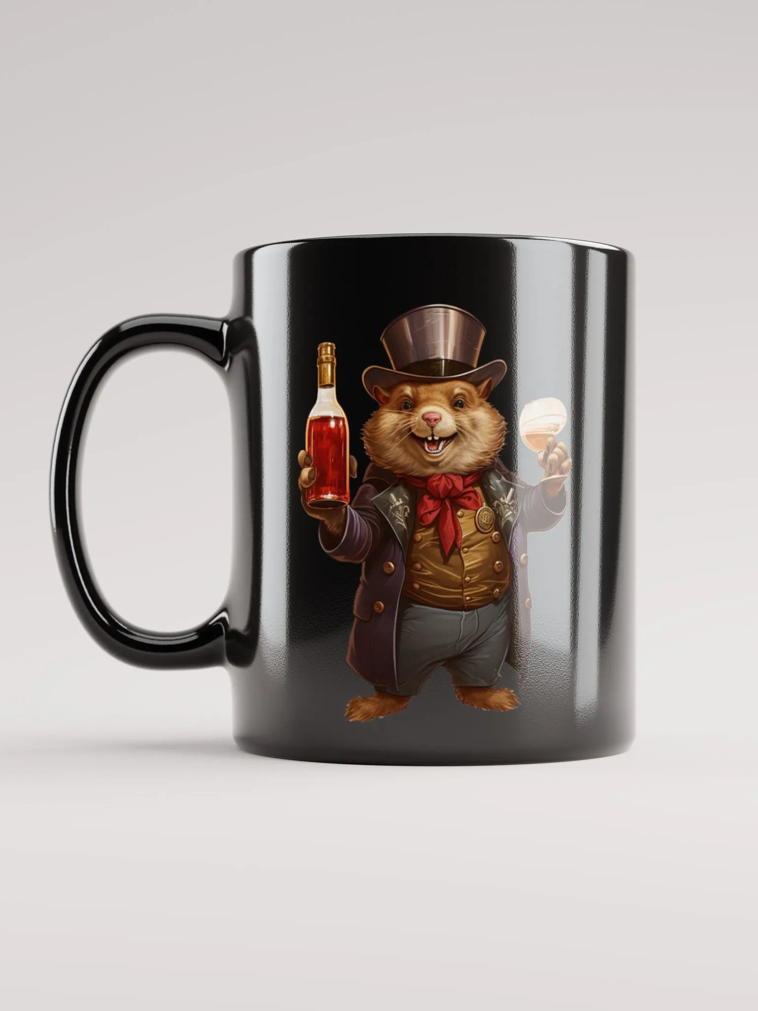 Fingered Beaver Mug - Dark product image (1)