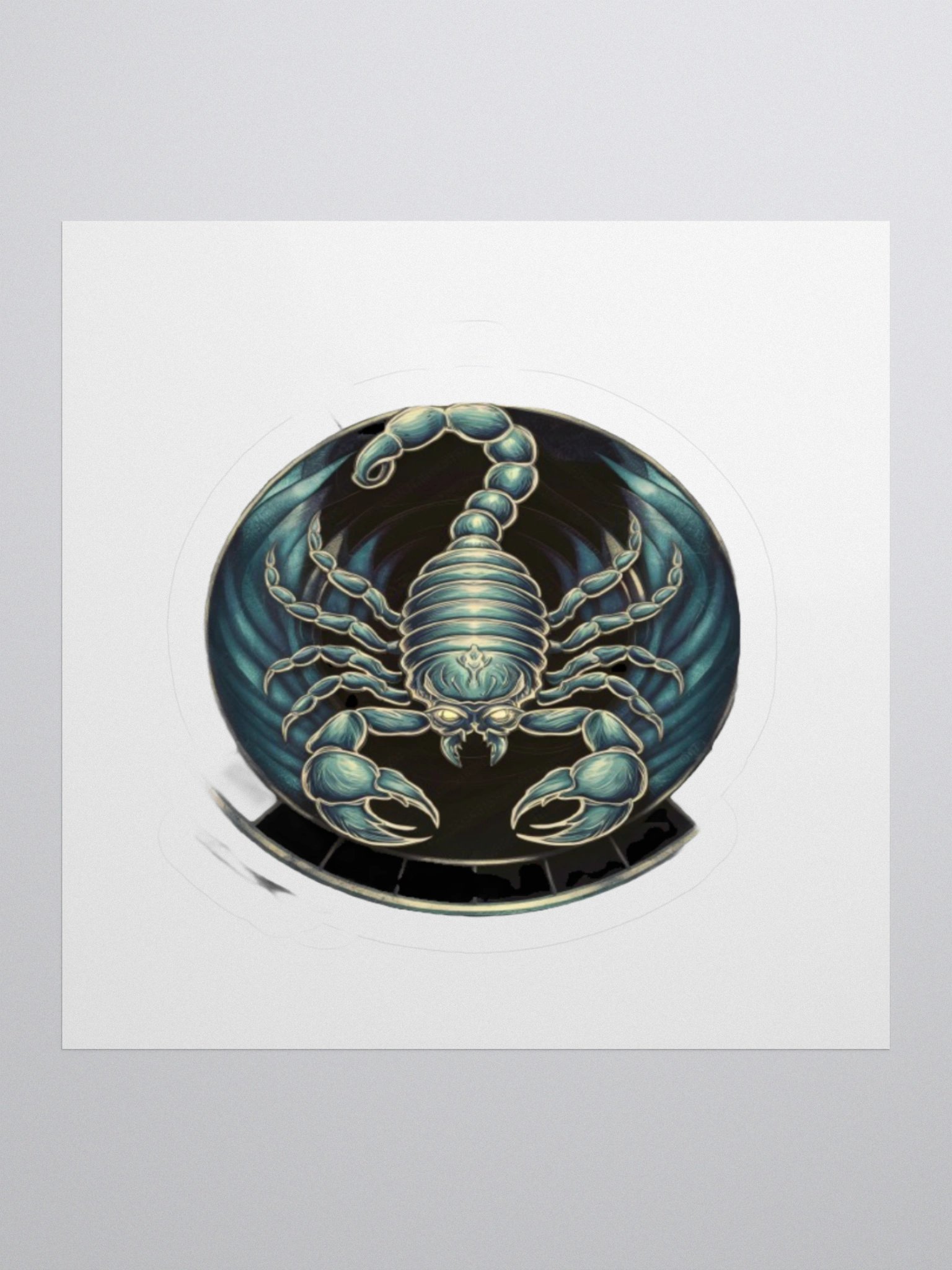 Scorpio Sticker - Bold Zodiac Design | Exclusive | TDS Music product image (2)