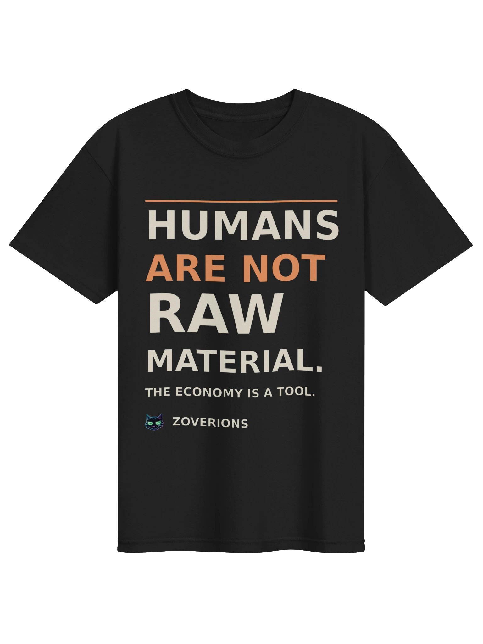 Humans Are Not Raw Material Tee product image (1)