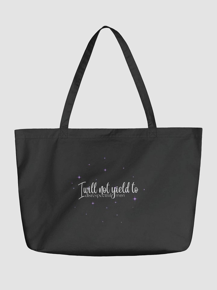 I will not yield purple stars tote product image (1)