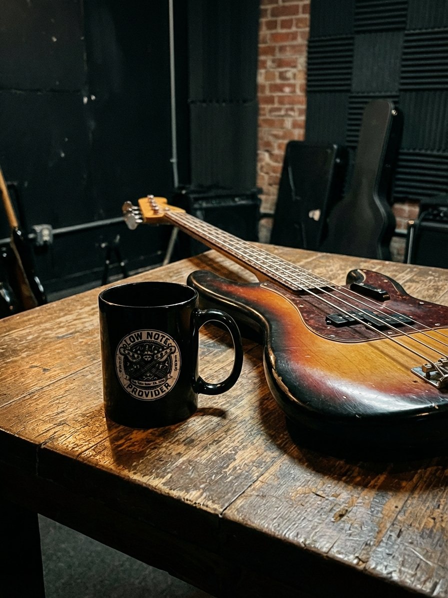 Low Note Provider™ Mug – Bass Player Work Ethic (11oz / 15oz) product image (2)
