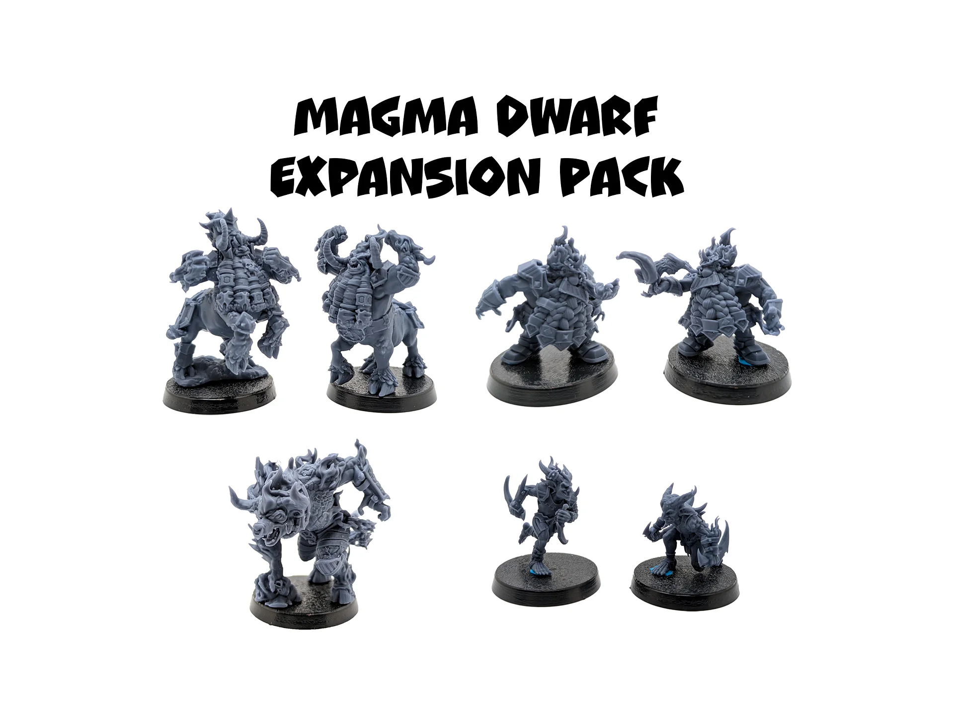 Magma Dwarf Expansion Pack - UGNI Miniatures product image (1)