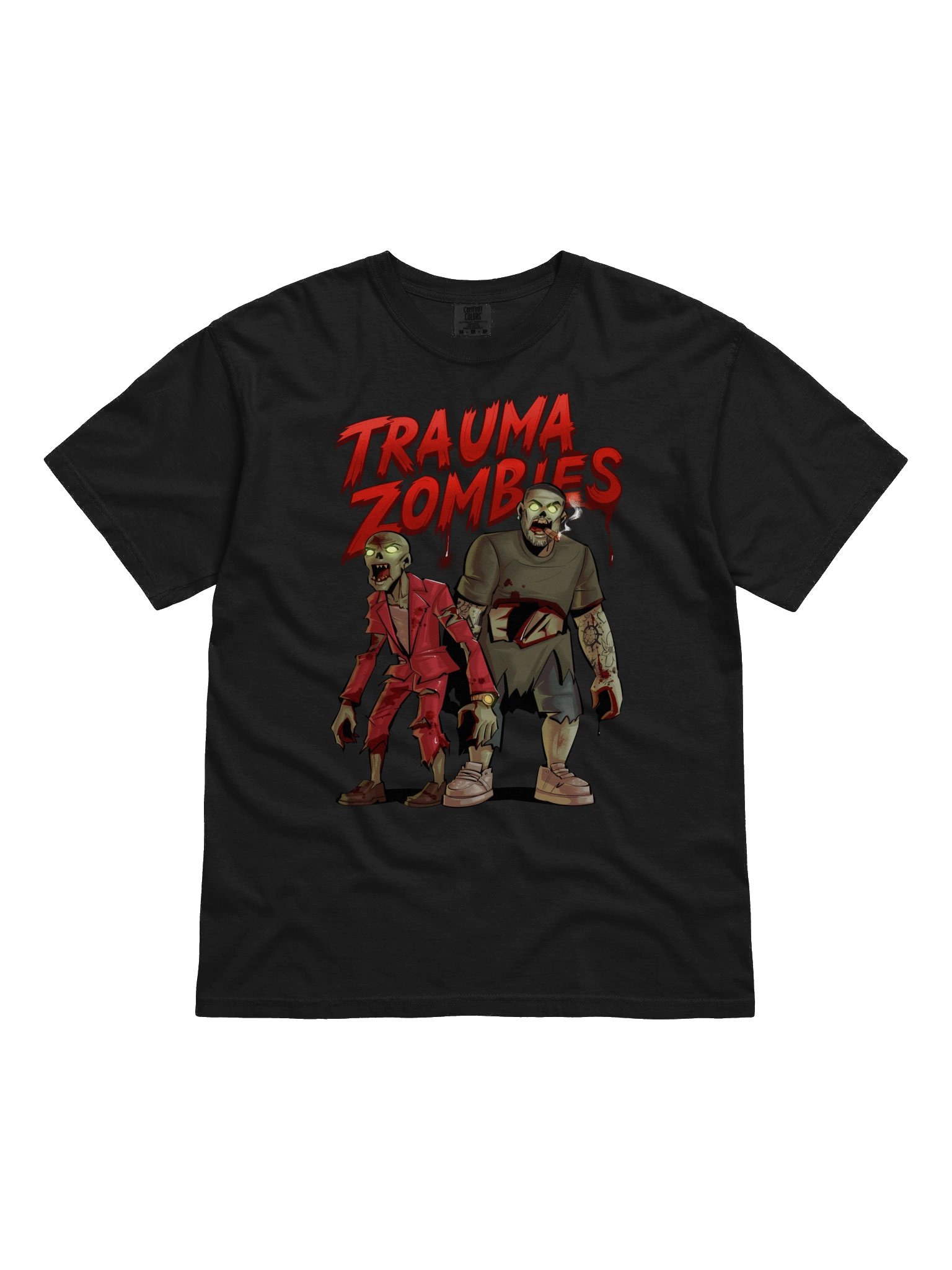 Trauma Zombies Band Tour Tee (Black) product image (1)