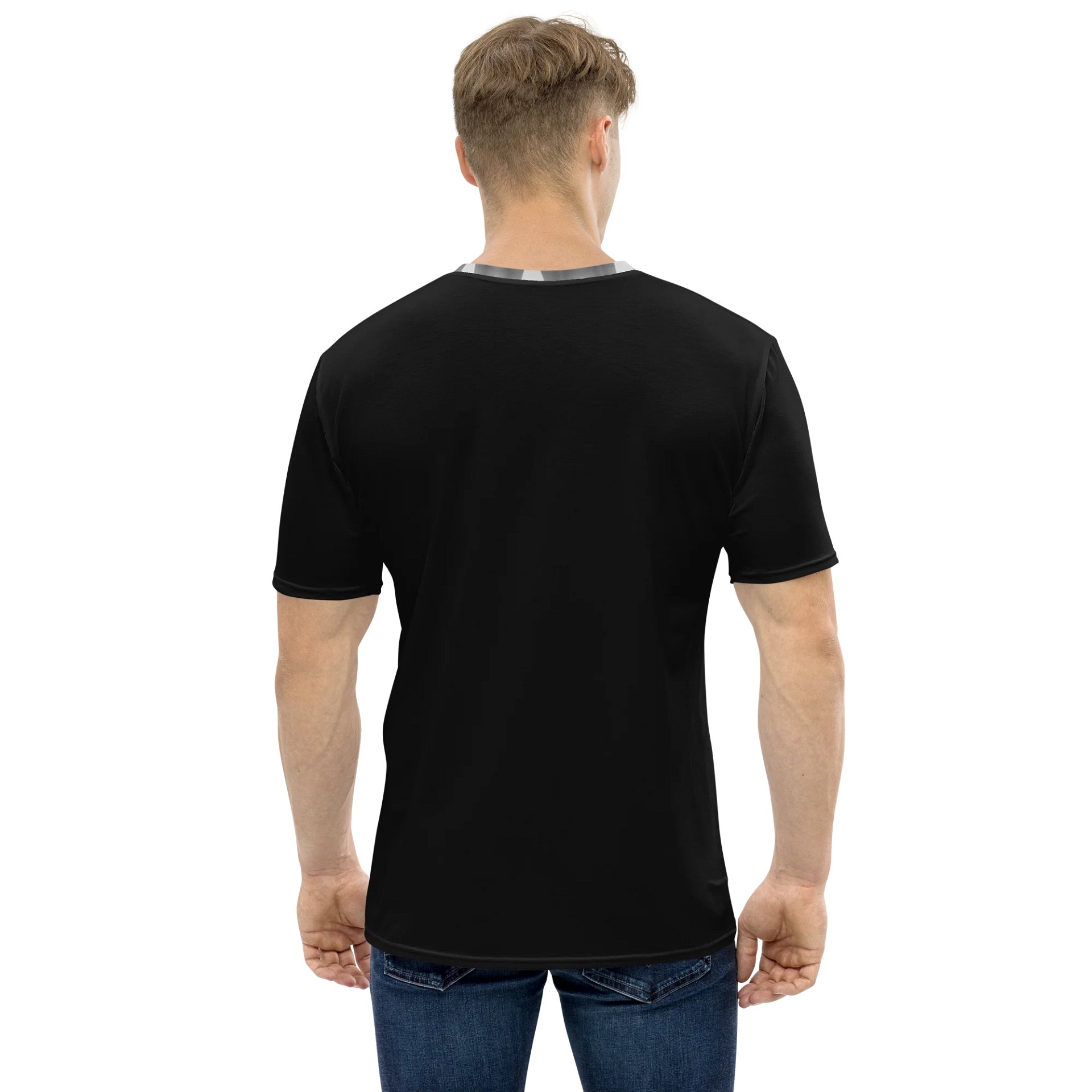 Gridlock Echo – Noir Edition Men's Tee product image (2)