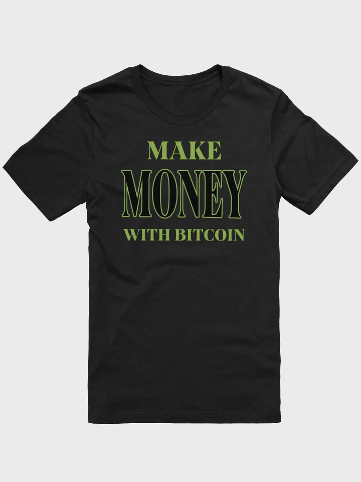 Money-Making Bitcoin Typography Tee product image (4)