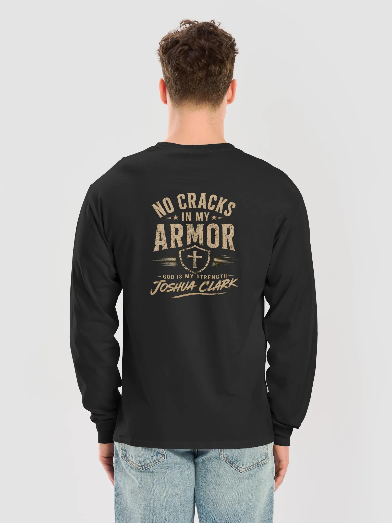 No Cracks In My Armor Champion Long Sleeve product image (6)