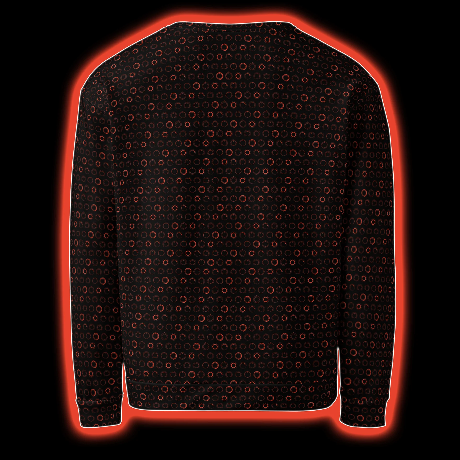 Synthesis Controls Sweatshirt - (7 Modular Synth Dials) CADMIUM product image (5)
