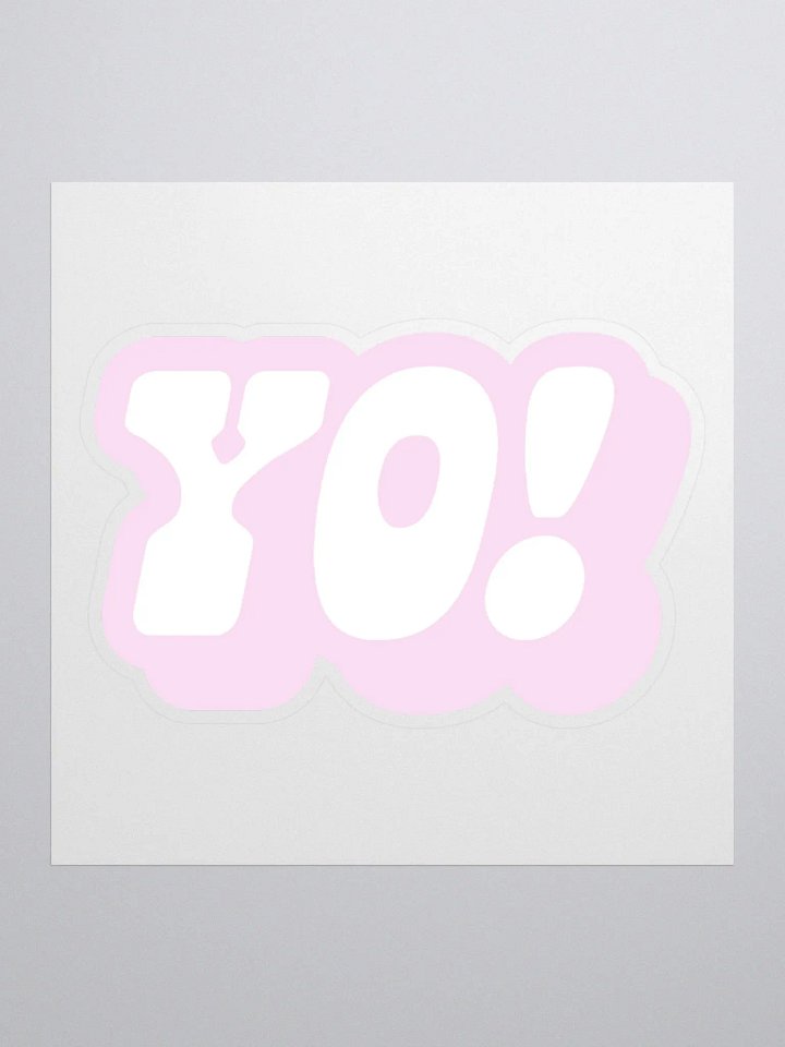 Yo! Sticker product image (1)