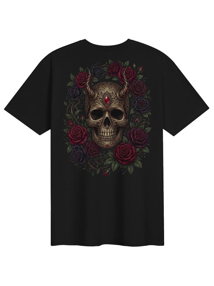 Skull Gold Rose Emblem Tee product image (2)
