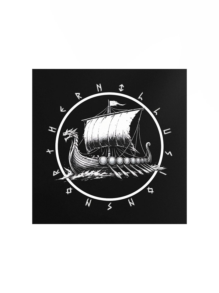 NORTHERN ILLUSIONS - Langskip Premium Matte Poster product image (4)