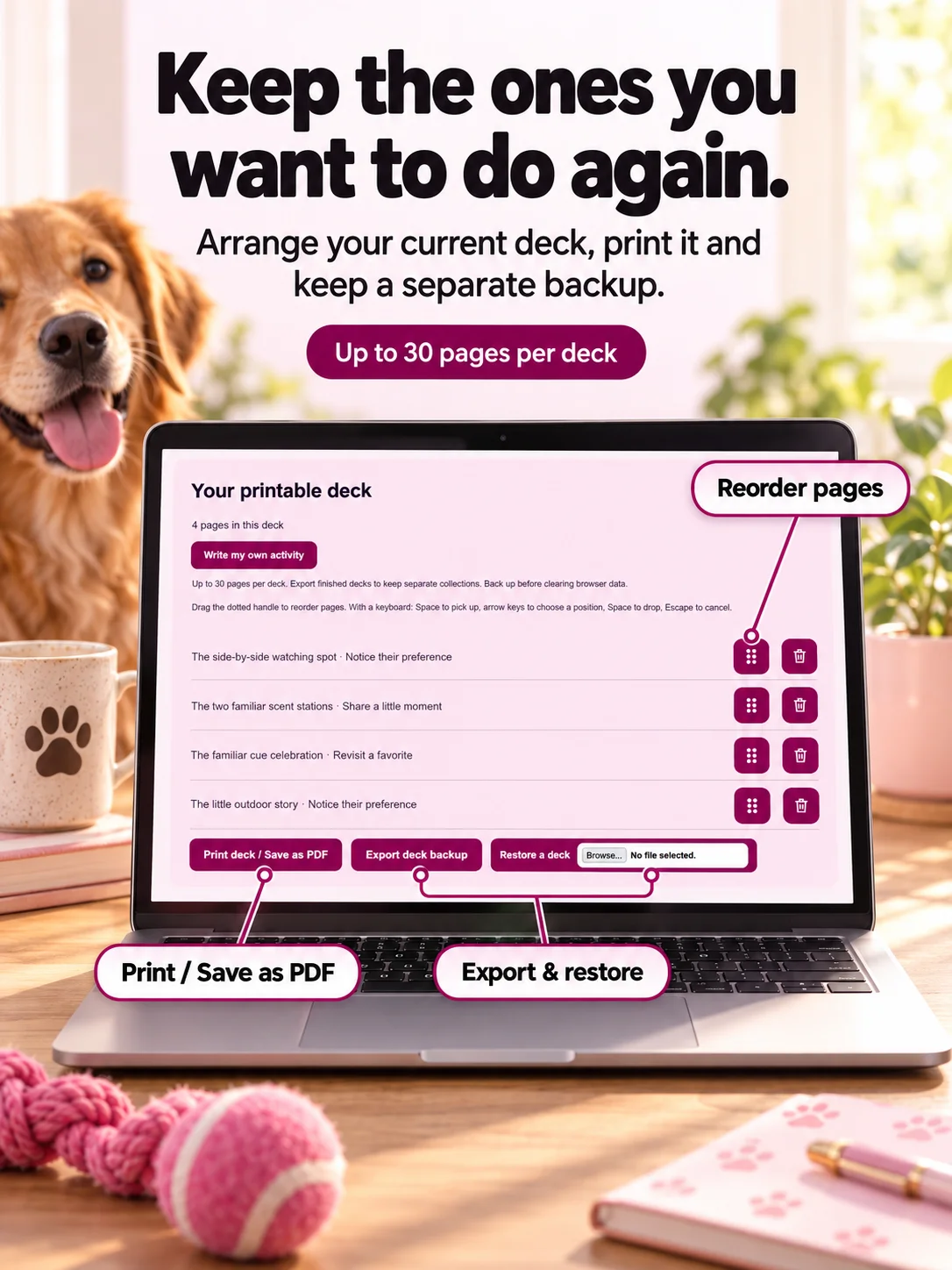 Woof Life: Dog-Care Journal + Activity Planner product image (3)