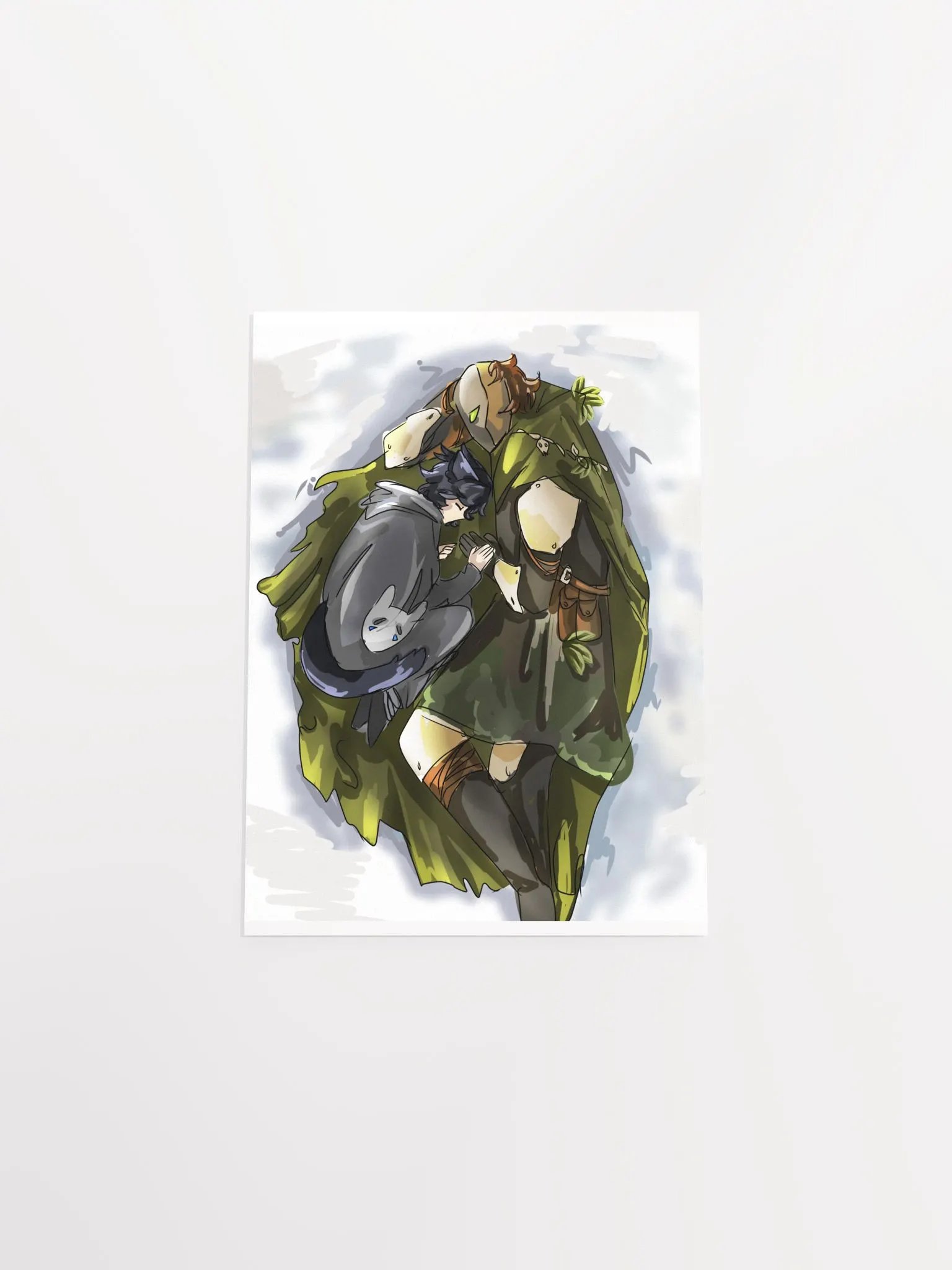 Demon cat and the Knight poster product image (4)