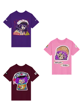 Hangie, Krazed, Pancake Shirts