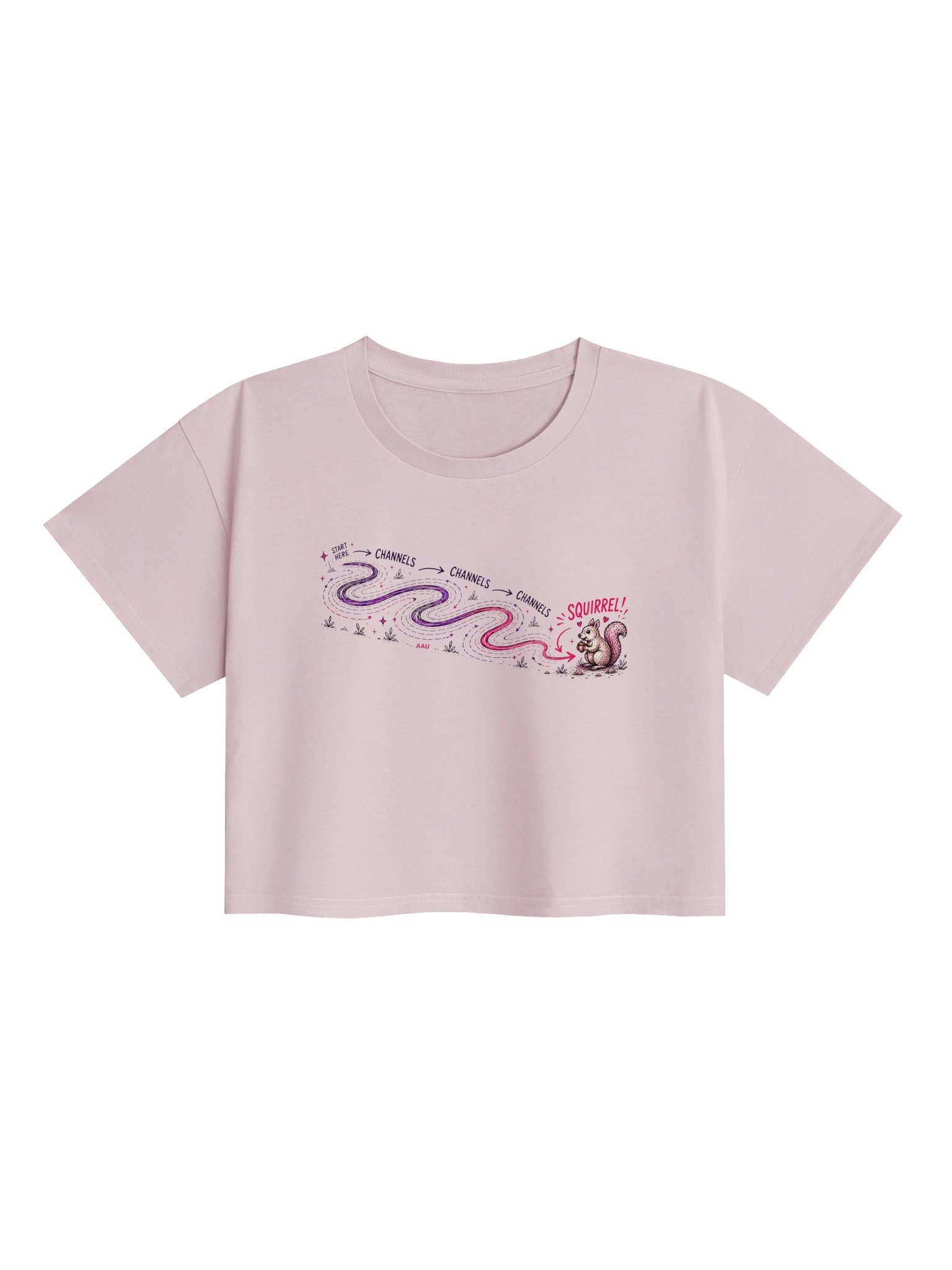 Channel - squirrel! Crop top product image (1)