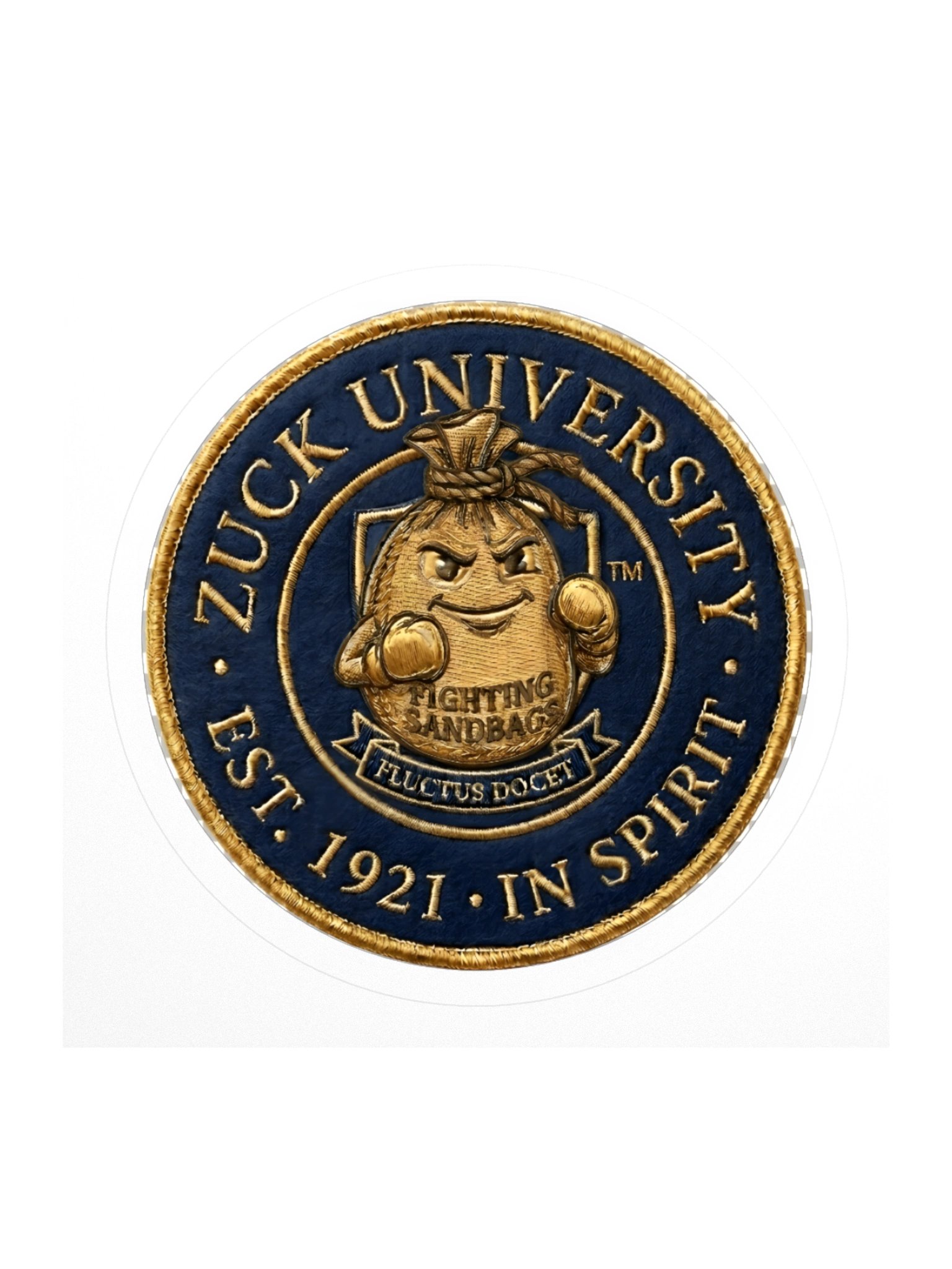 Zuck University Sticker (3 sizes) product image (1)