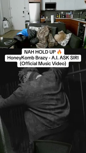 RUN THIS BACK 😭🔥 HoneyKomb Brazy - A.I. ASK SIRI (Official Music Video) | LIVE Reaction @honeykombbrazy

📺 LIVE on @twitch 
👕...