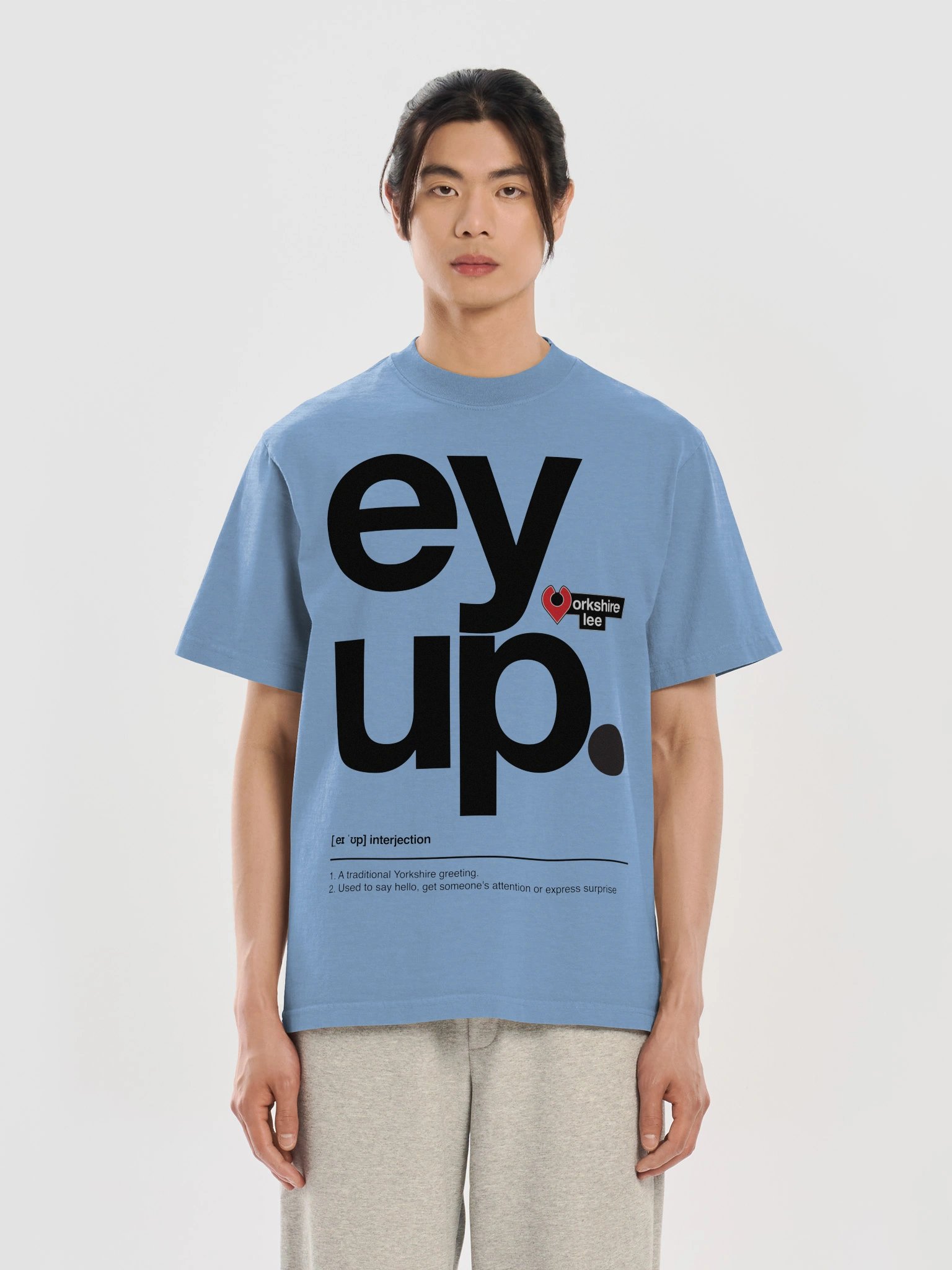 EY UP premium heavyweight oversized fit t-shirt product image (1)