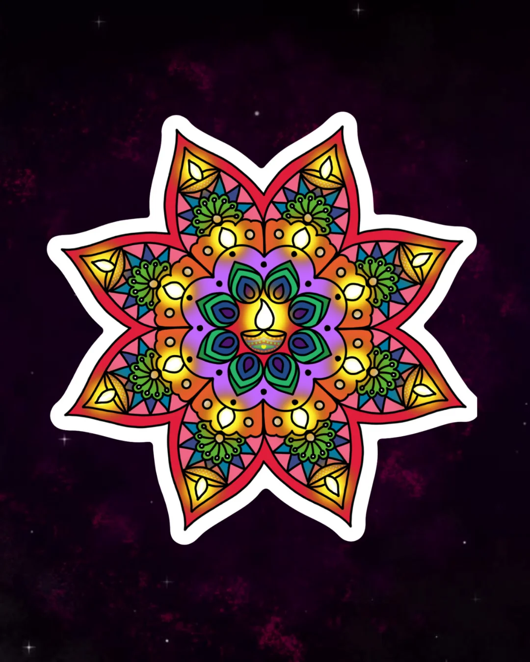 Diwali Diya Magnet product image (2)