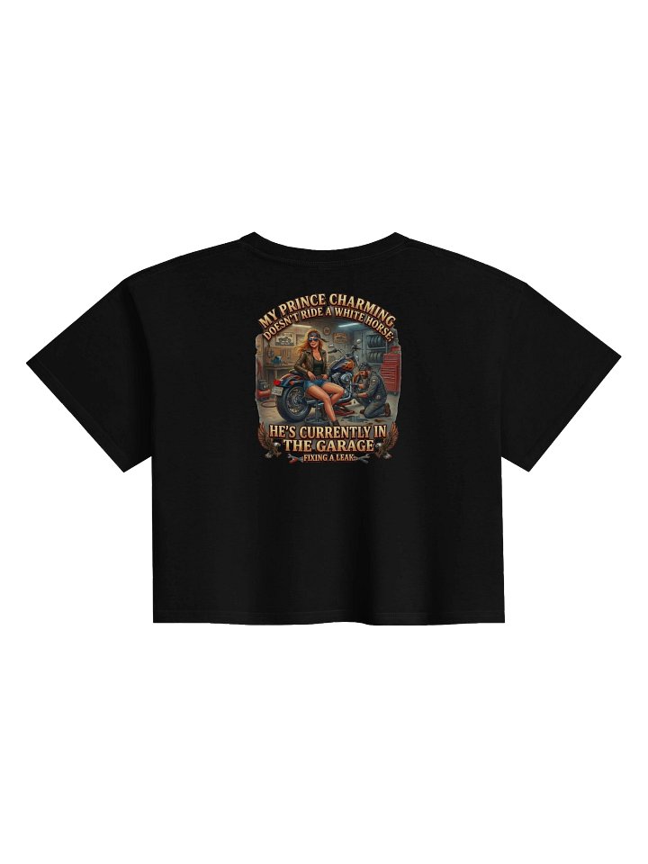 Mötograffiti Prince Charming Crop Top product image (2)