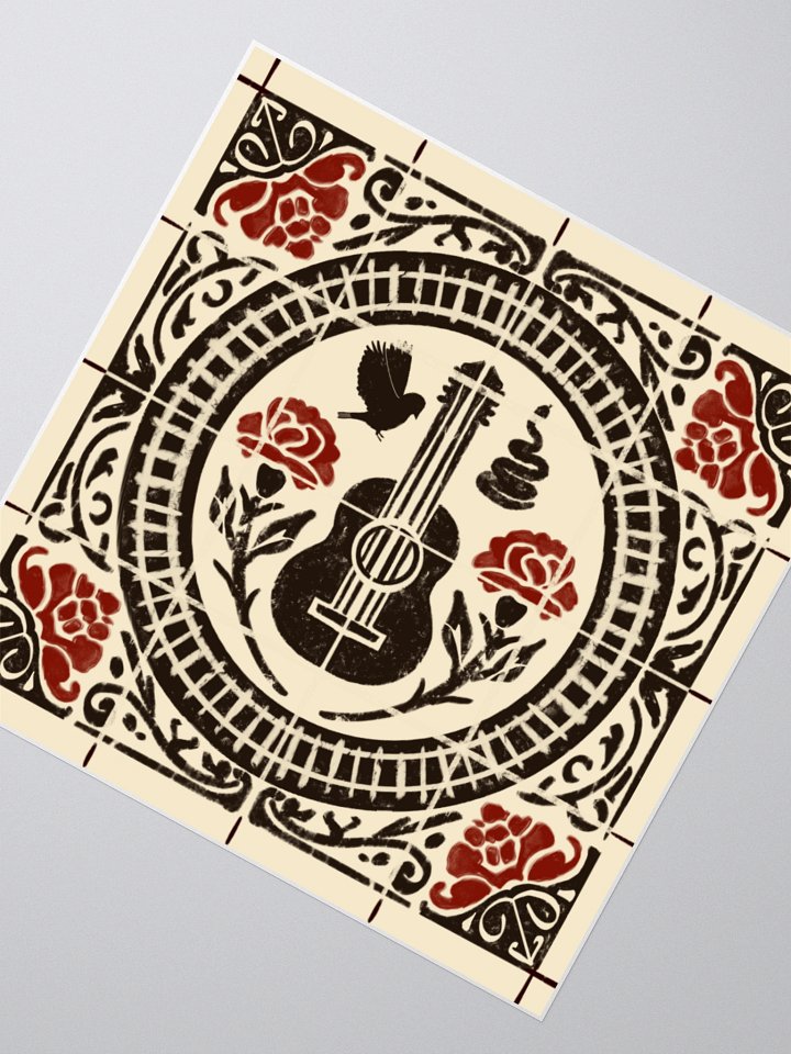 Hadestown Spanish Tile Stickers – Kiss-Cut Vinyl Broadway Musical Fan Decals product image (4)