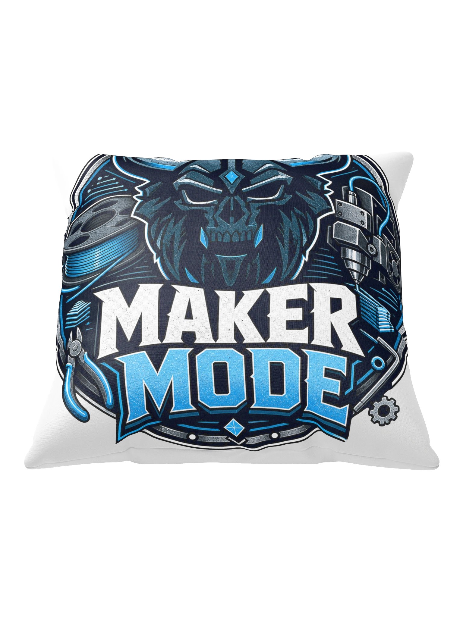 Maker Mode Emblem Pillow product image (2)