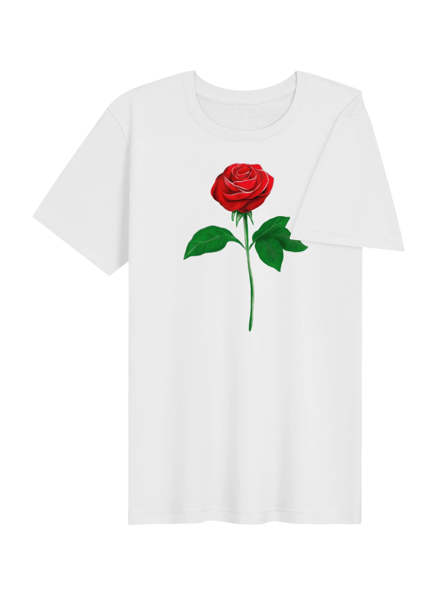 "Single Rose" T-Shirt. Unisex Bella+Canvas Supersoft T-Shirt product image (3)