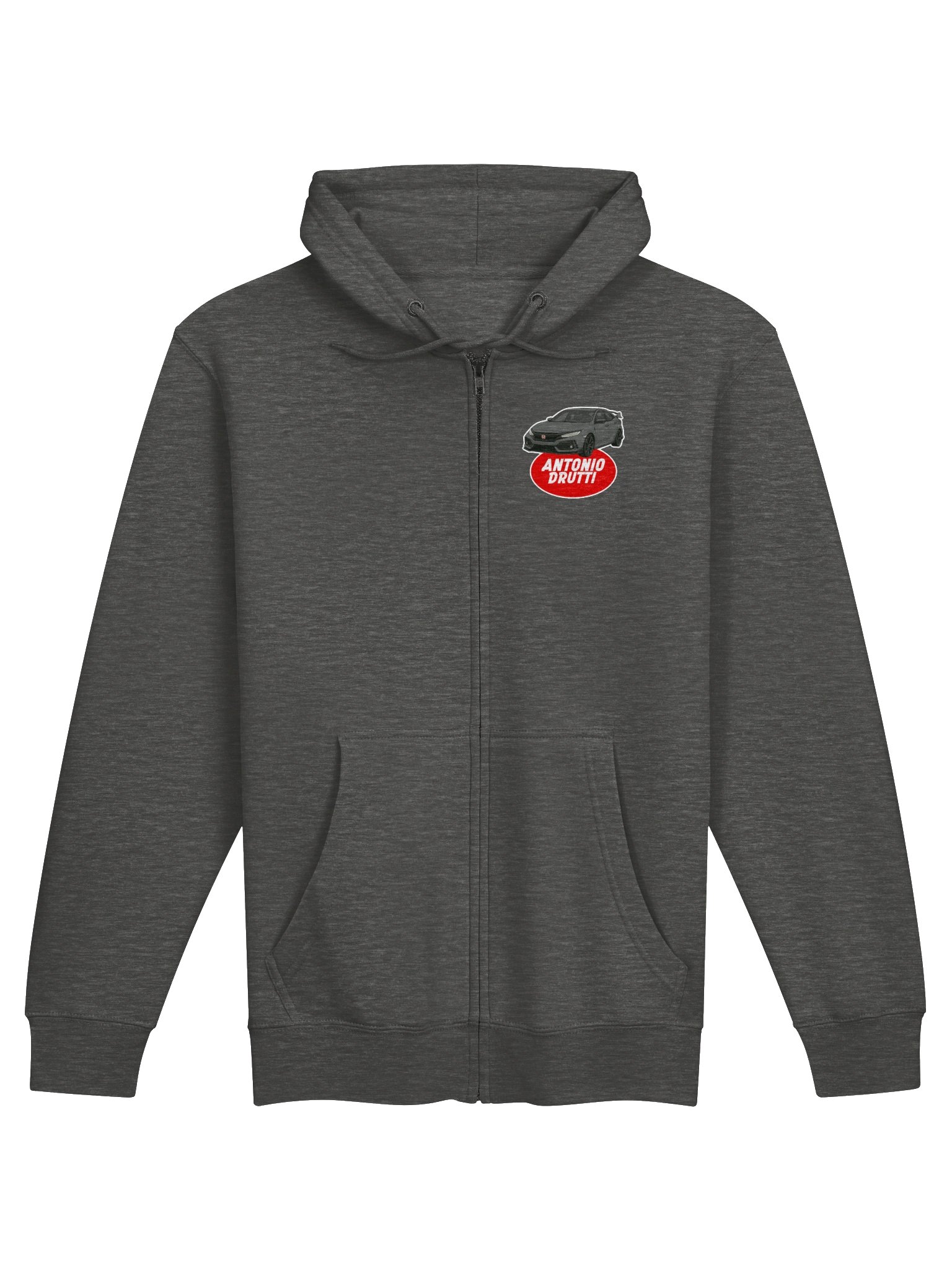 Antonio Drutti Car Logo HONDA FK7 Zip Hoodie product image (4)